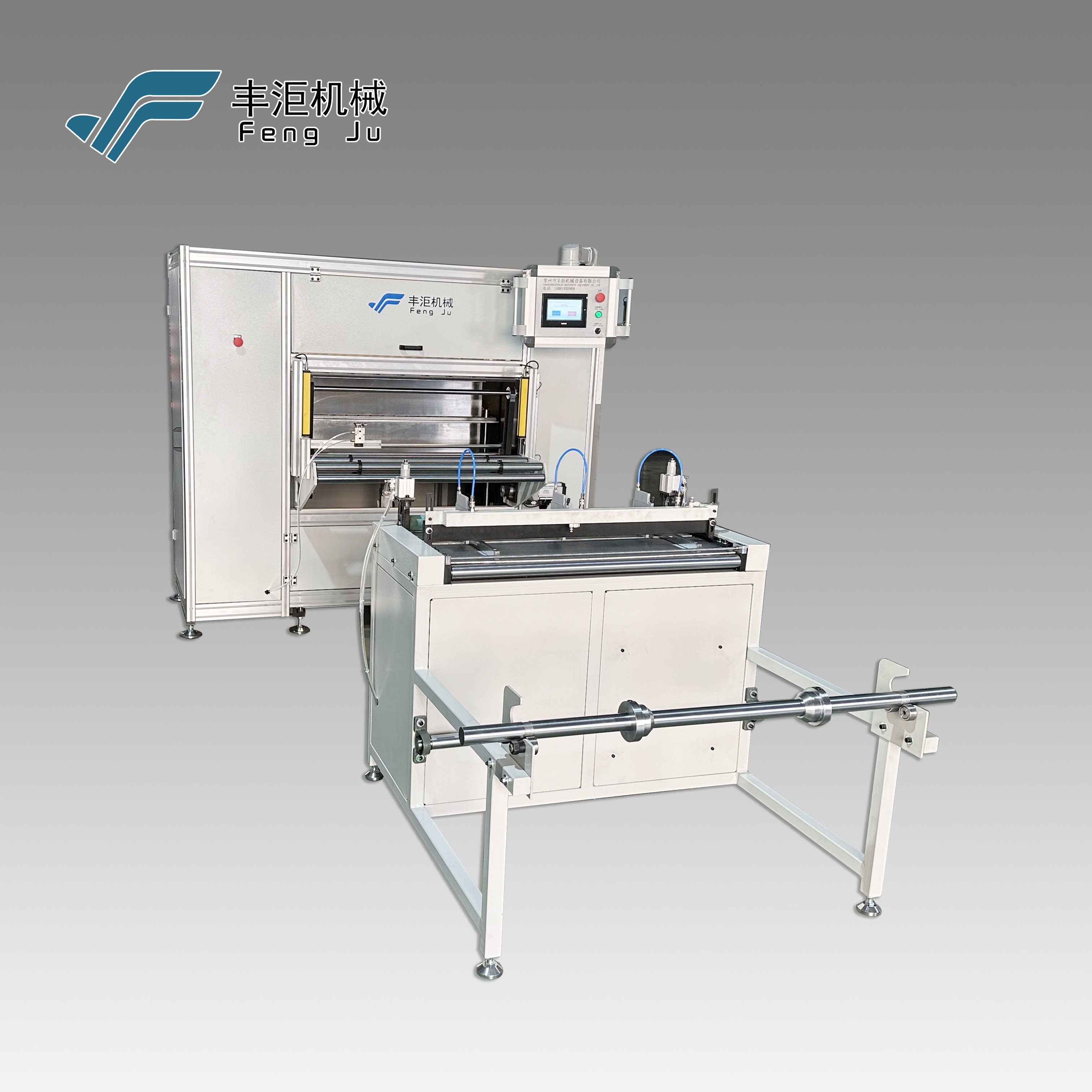 2025 Newest Full-auto CNC Knife Paper Pleating Production Line for air Filter Curtain Pleating Machine Mesh Pleating Machine